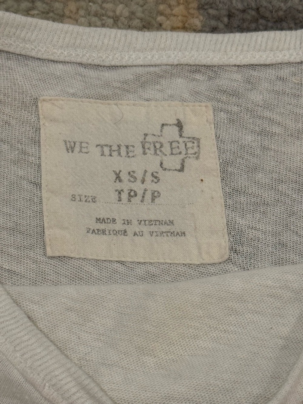 We The Free White Layered High-Low Tunic Top - Picture 2 of 2